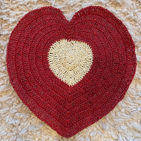 Other - 🎯 3 for $15 🎯 Set of 4 heart placemats